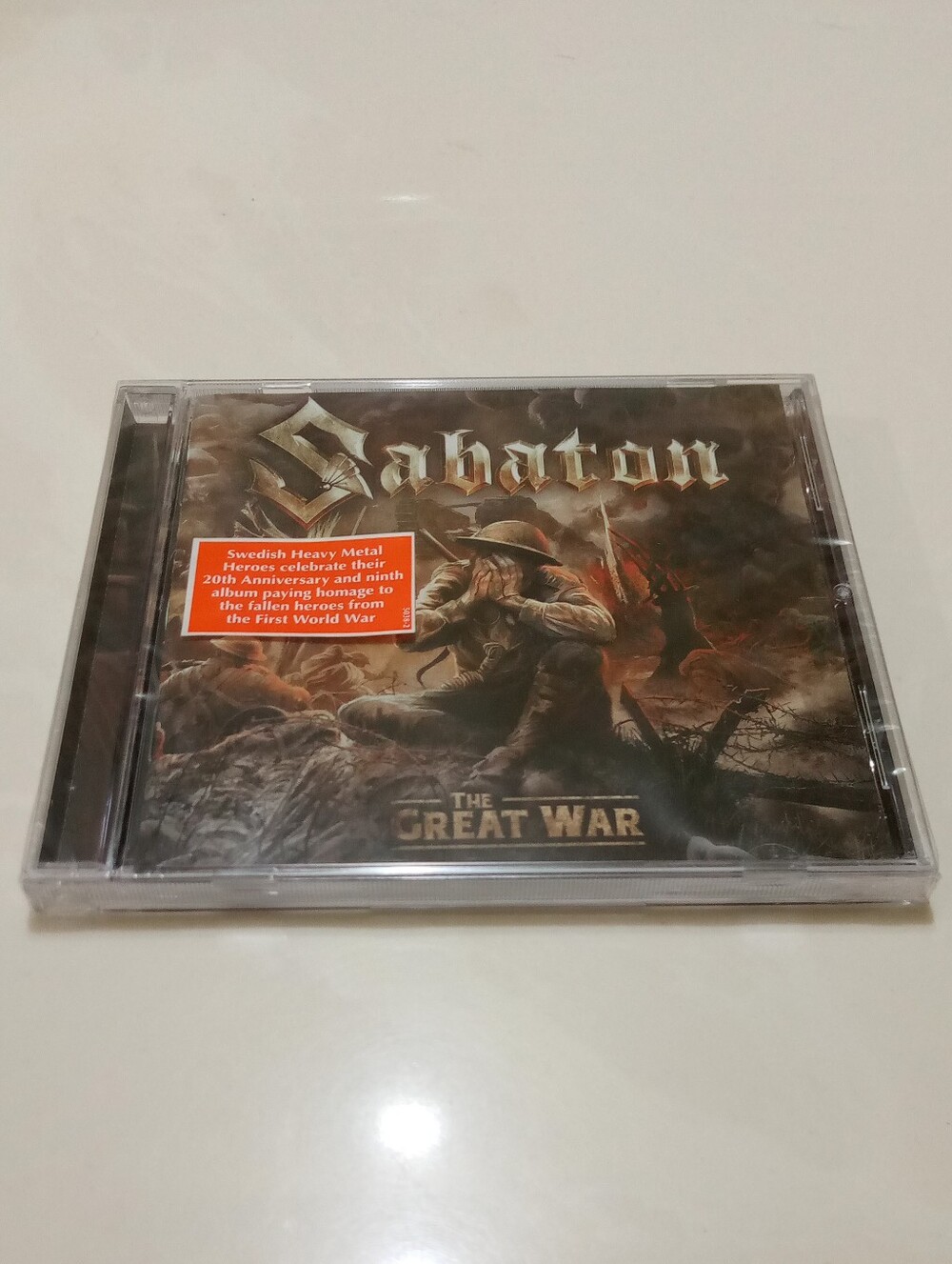 2/$5 NIP Sabaton The Great War 2019 CD